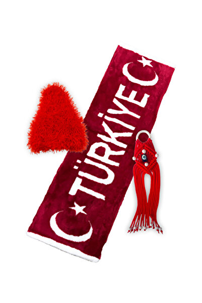 Bigohobi Türkiye Baskılı Torpido Koruma Örtüsü, Egsoz Püskül Süsü ve Vites Kö...