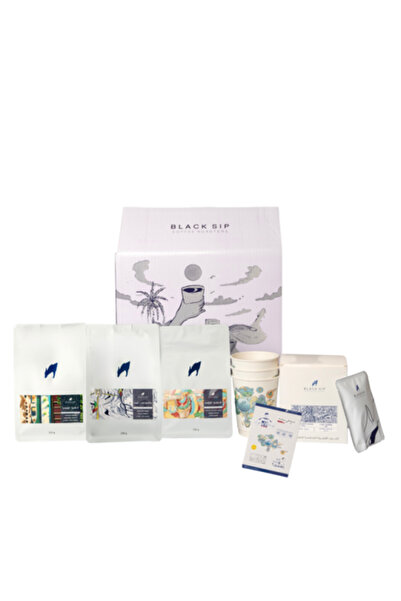 BLACK SIP COFFEE ROASTERS صندوق ومجموعة التنقيط
