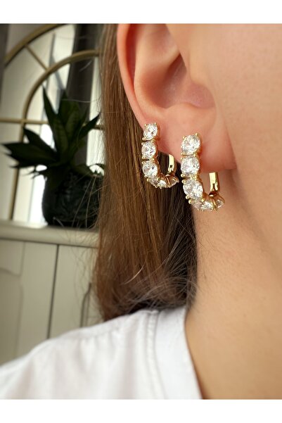 ToffyStore Vip Stone Stone Earrings