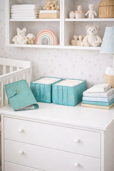 PONÇİK BEBEK Baby Care Products Organizing Bag & Baby Clothes Laundry Socks O...