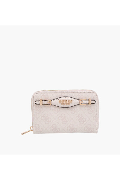 Guess Katya SLG Textured Wallet with Zip Closure