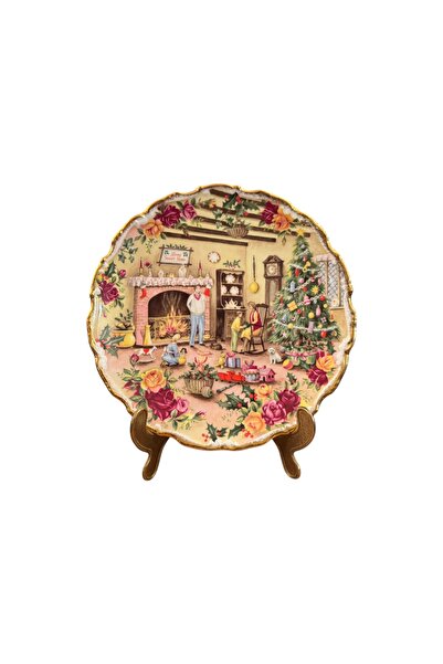 tayfuntufan antika koleksiyon Royal Albert English Christmas Themed Decorativ...