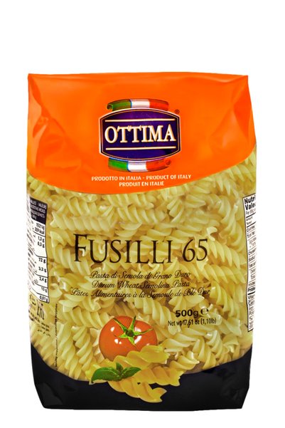 ottima Fusilli 100% Semolina Garno Duro Pasta (500 gm)