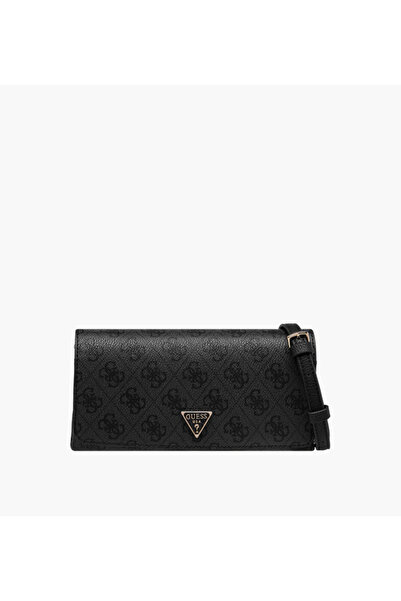 Guess حقيبة كروسبودي NOELLE II XBODY بنقشة المونوغرام مع حزام سلسلة