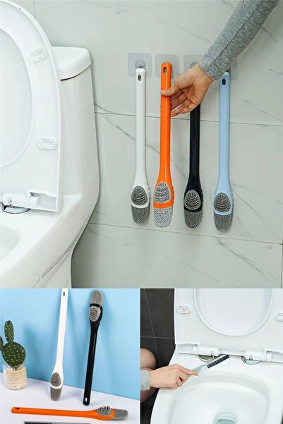 Özlem Toys Perie de curățare și detaliere fină pentru toaletă din silicon SET...