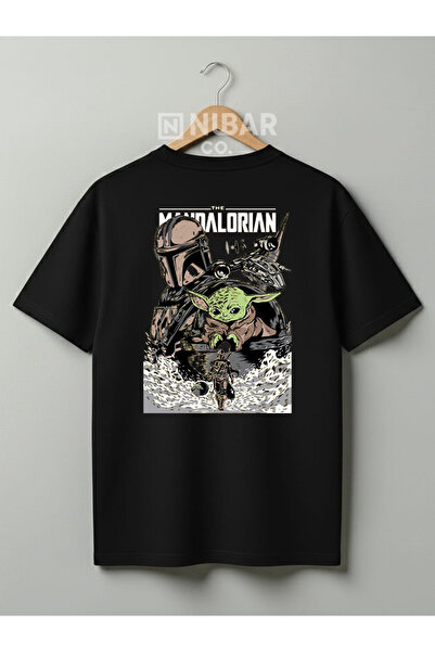 Grafftee Clothing The Mandalorian Design Unisex T-Shirt από 100% βαμβάκι - Εκ...