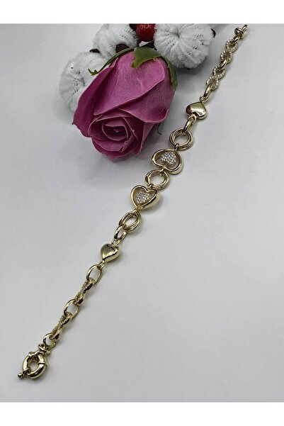 argint 925 14K GOLD PLATED BRACELET