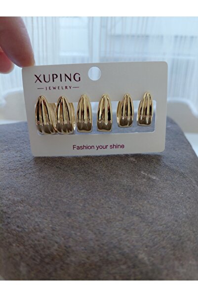 lavante butik kendini özel hisset Xuping 6-Piece Hoop Earring Set