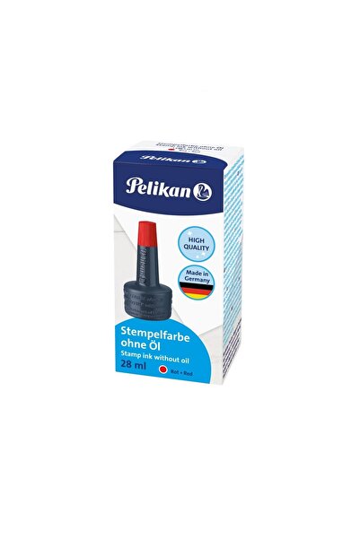 Pelikan Pelican Stamp Ink 351221 4K Oil-Free 28ml Red