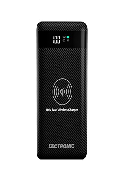 LeCtronic HYPER WIRELESS POWER BANK 20000 MAH | BLACK