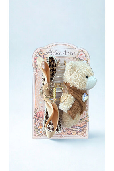 Home Teddy Bear Detailed Latch Buckle