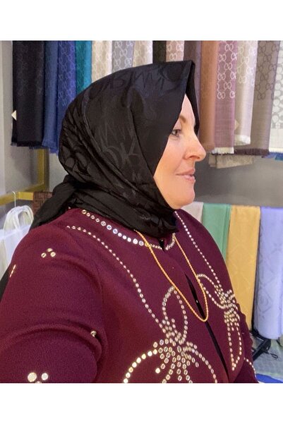 Imannoor MONOGRAM İMZA SHİNY JAKAR ŞAL SİYHA