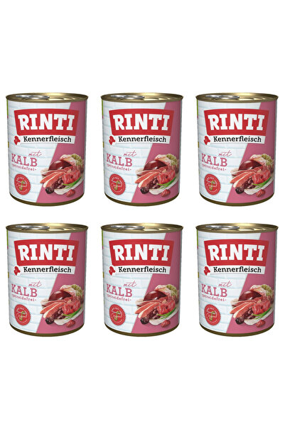 Other Rinti Kennerfleisch cielęcina puszka 6 x 800g