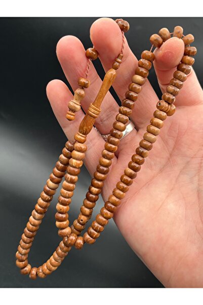 Cemhan Göksal Natural Kuka Prayer Beads 8X5 mm Handcrafted Special Design