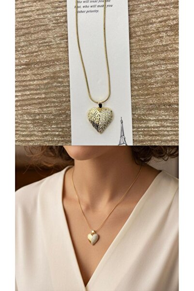 NETİCE ÖYLEK Heart Necklace