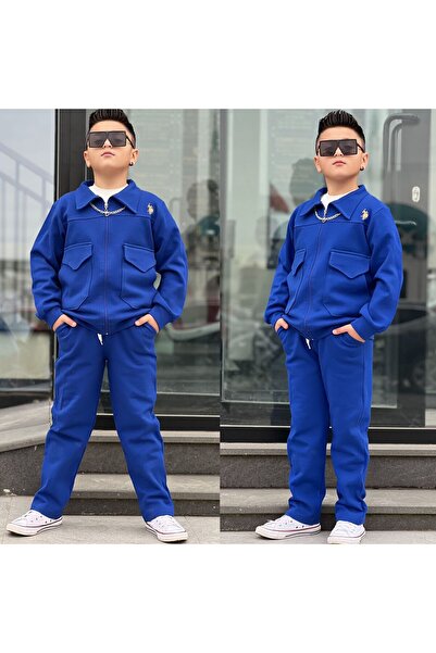 gül garden Boy's Pants and Shirt Double Set