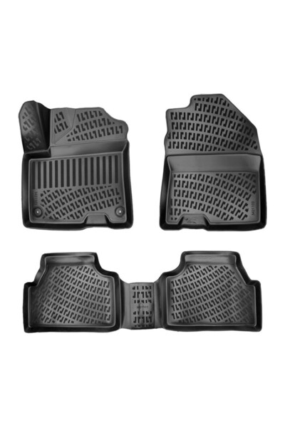 Umbrella Set Covorase Auto Cauciuc Pentru Hyundai Kona Electric 2019-2023