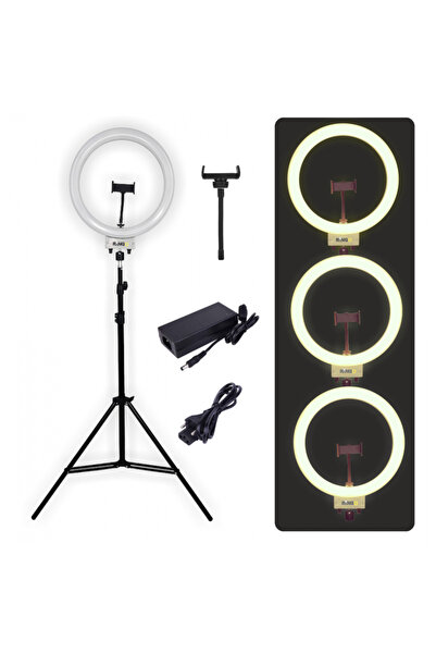 ADIM BEAUTY RİNGO LED RİGHT HALKA IŞIK 102 WATT 480 LED 13000 LÜMEN TRİPOD AY...