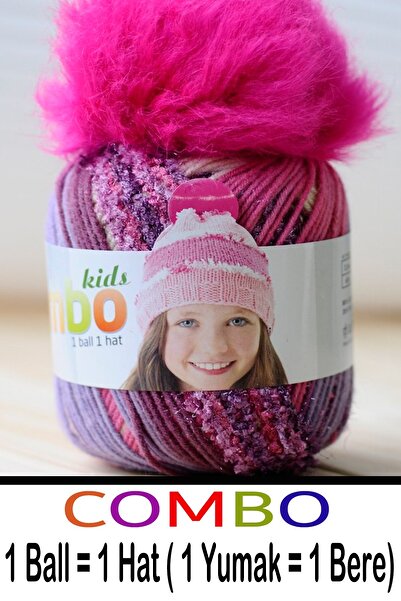 Diva İplik Combo 02 - ( OUTLET ) - İhraç Fazlası Ponpon Hediyeli Bere İpi ( 1...