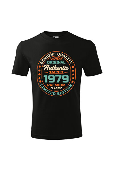 Editura Cetatea de Scaun Custom T-shirt, VINTAGE ORIGINAL AUTHENTIC BORN IN 1...