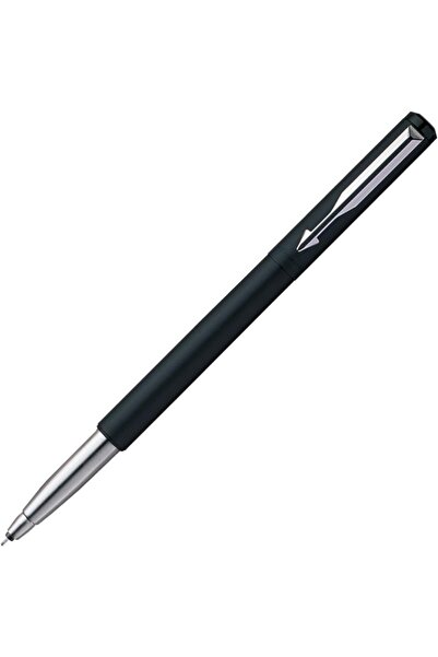 Parker Victor Rollerball pen in chrome with (matte black)