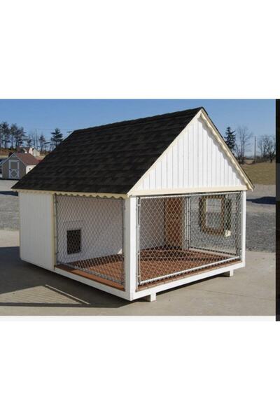 FeyzaDesign Büyük Irk Köpek Kulübesi, Şık ve Dayanıklı Konfor Alanı