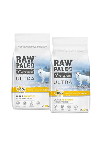 Other Sucha karma dla psa VetExpert Raw Paleo Ultra Indyk Med&Larg Adult 2x2kg