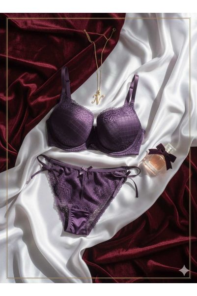 TEK Tekhan Double Lace Bra Set