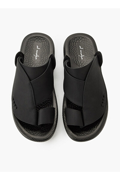 Al Waha مجموعة صنادل رجالية سهلة الارتداء من الطراز العربي لرمضان