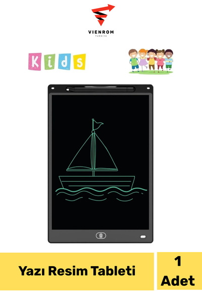 Vienrom # تابلت رسم للأطفال، لوحة رسم رقمية مع قلم، شاشة LCD، تابلت رسم للأطف...