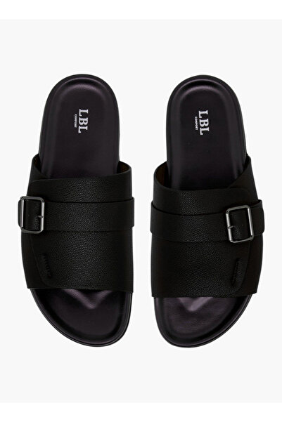 LBL by Shoexpress Men Buckle Detail Comfort Sandals