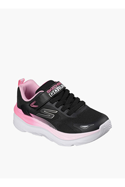 SKECHERS Girls MAX RUN Hook & Loop Running Shoes