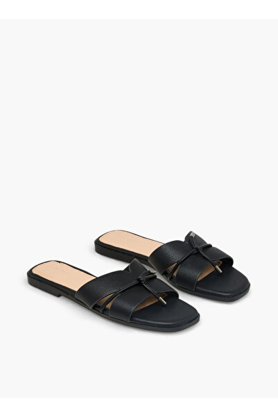 Flora Bella by Shoexpress Women Tassels Accent Slide Sandals