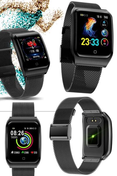 Munico Spor Akıllı Saat Erkekler Kadın Elektronik Akıllı Saat Android Için Uy...