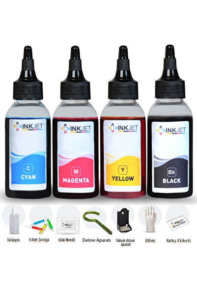 Canon E414/404/484/E474 Yazıcı Uyumlu Kartuş Dolum Seti Pg46/C56 Mürekkep Set...