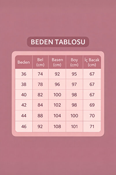 HANIMCA GİYİM Can Be Worn in Winter and Autumn. Carrot Cut Medium Thickness W...