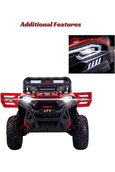 alnawadervillage Fitness Mints Electric Jeep for Kids Battery Operated 12V wi...