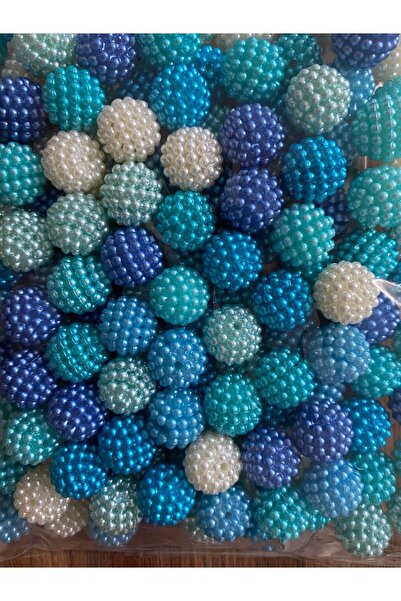 312 KONSEPT 50 جرام 50 قطعة من حبات التوت الأسود بحجم 14 مل بألوان مختلطة خاصة