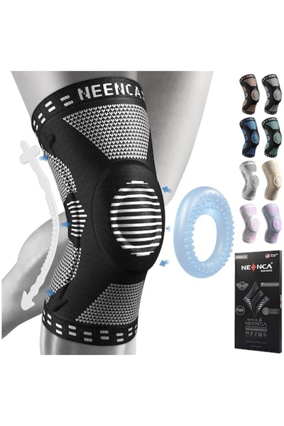 Neenca Suport pentru genunchi cu pernuțe de gel