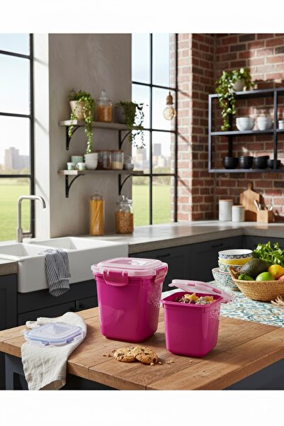 English Home Master Lock Plastic Storage Container