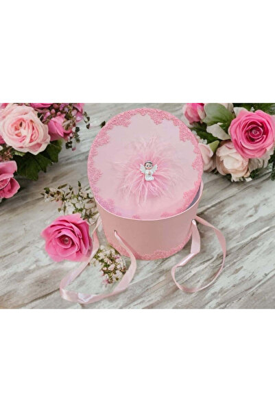 OBSIDION Cutie DANTELA INGERAS - transport trusou - roz