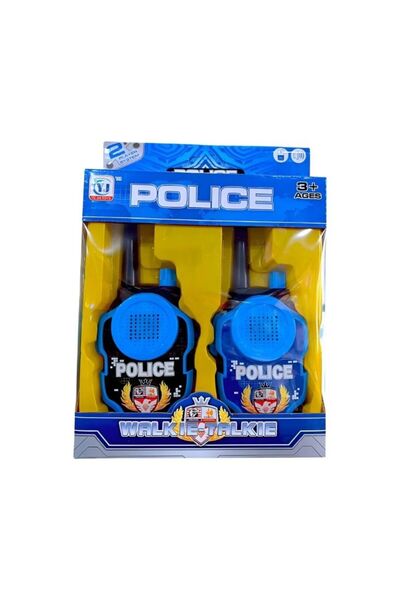 Premium مجموعة ألعاب جهاز اتصال لاسلكي للشرطة للأطفال، للتواصل ثنائي الاتجاه ...