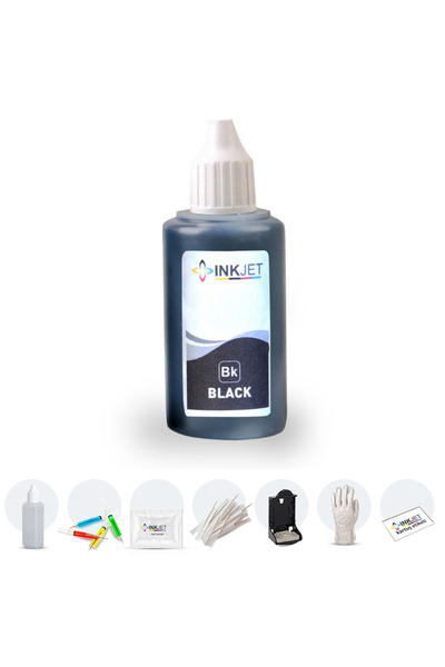 HP 704 Uyumlu Siyah Kartuş Kolay Dolum Seti 2060 Uyumlu