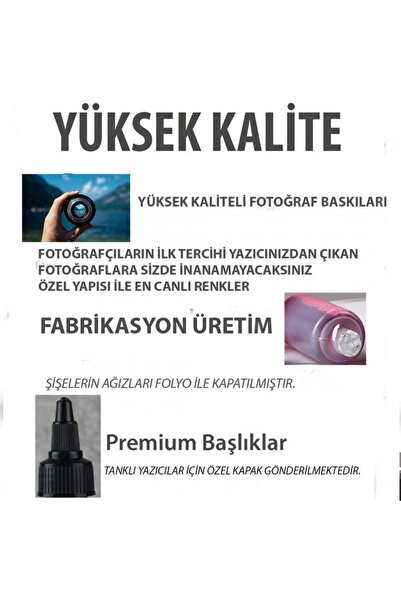 HP Deskjet 2620 Uyumlu Kartuş Dolum Seti 4X100Ml (Hp 304)