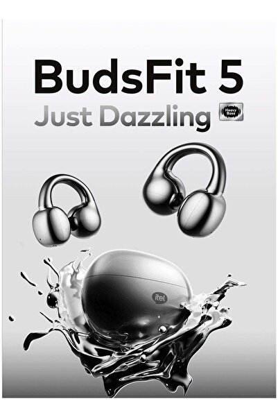 İtel Open-Ear Listening, Wireless Earphones, BudsFit 5 Earbuds, Bluetooth 5.4...