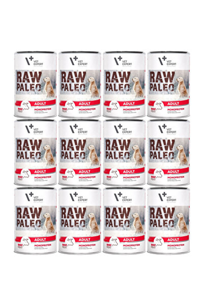Other VetExpert Raw Paleo Beef Adult Conservă 12x400g