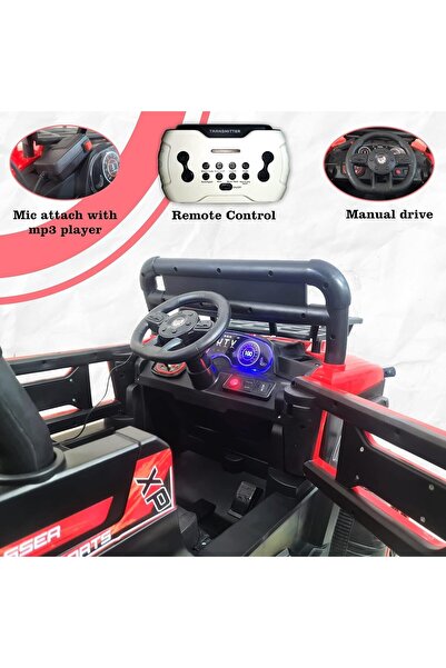 Generic FITNESS MINUTES Ride-On Jeep for Kids, 12V Battery Powered Electric V...