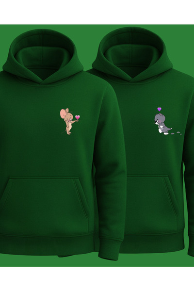 Ebiidesign Tom and Jerry Printed Lover Sweatshirt