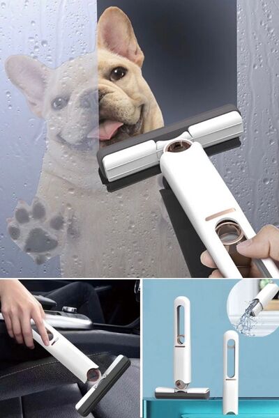 Munico Portatif Sıkma Paspas Mini Temizleme El Tipi Mutfak Banyo Pencere Arab...