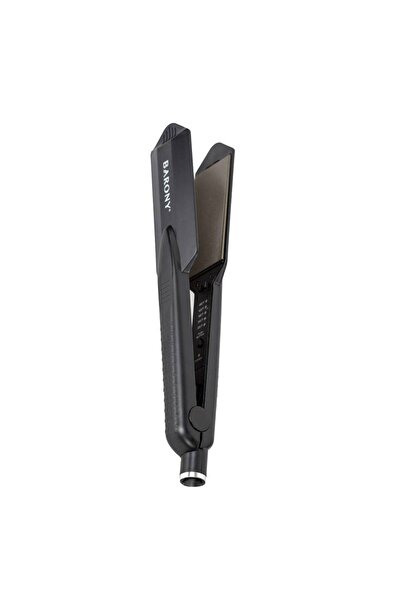 BARONY Wide black ceramic hair straightener